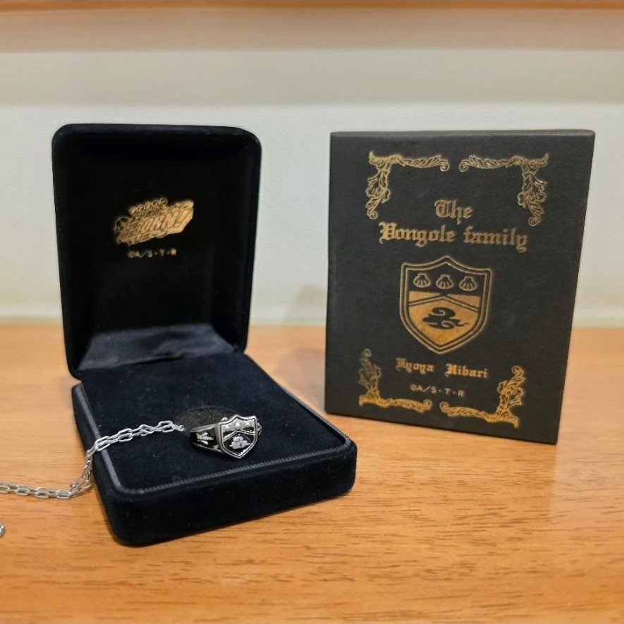แหวน Vongole Kyoya Hibari Vongole Ring Cloud Silver งานแท้
