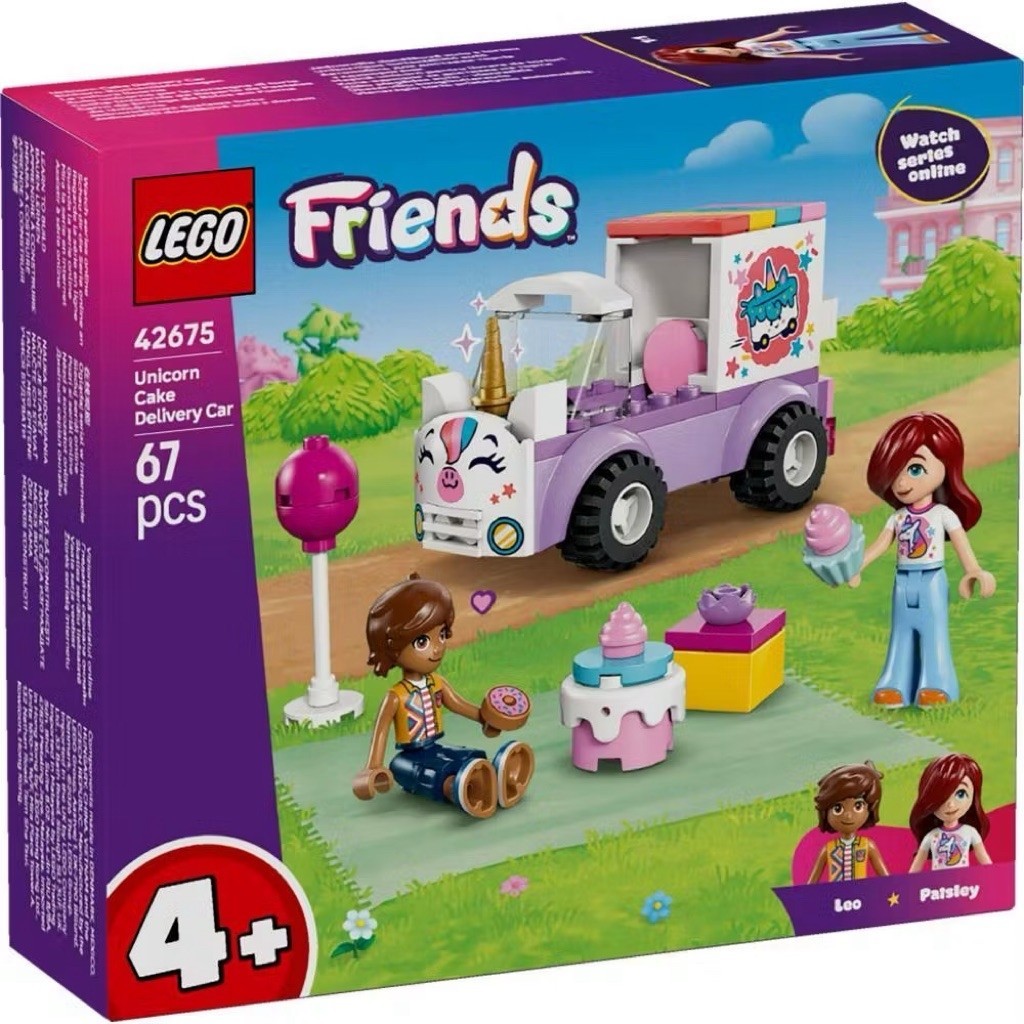 LEGO Friends 42675 Unicorn Cake Delivery Car by Bricks_Kp