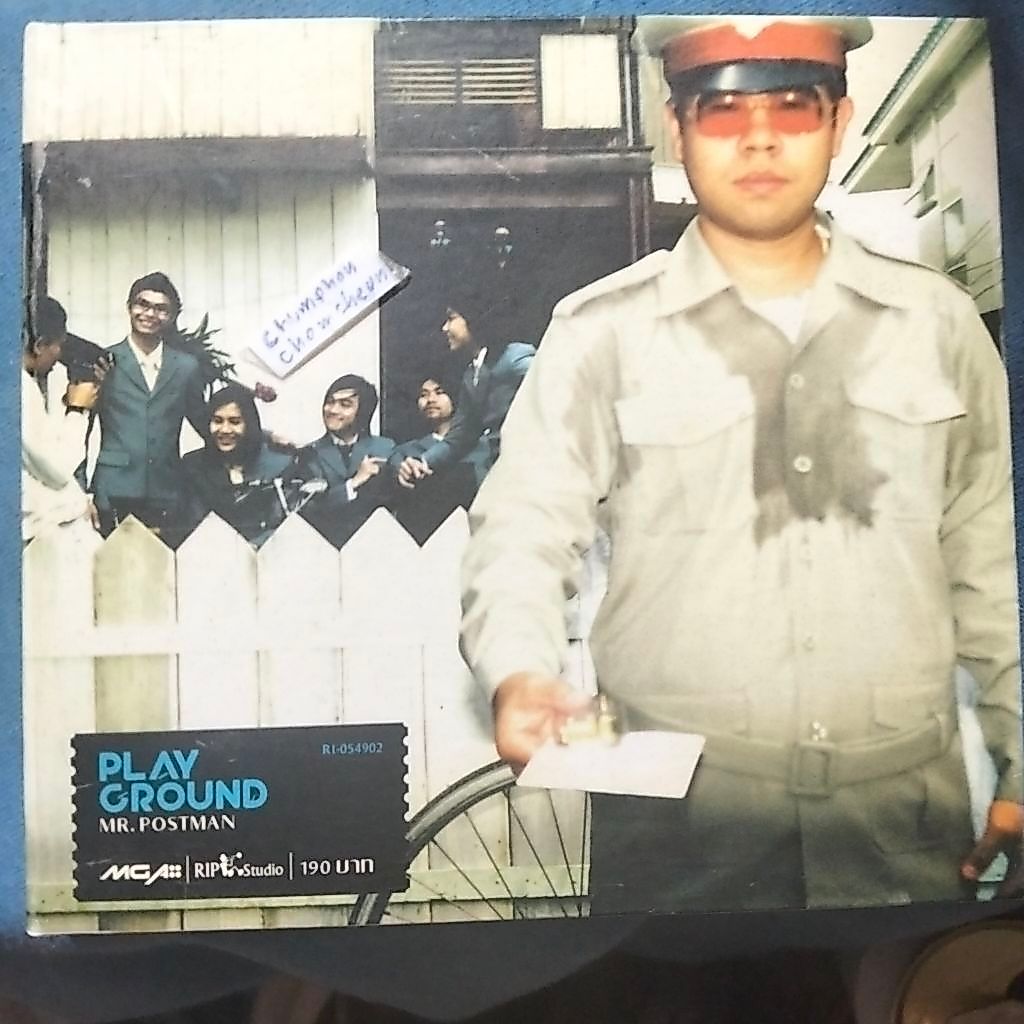 cd playground album play boy& girl มือ1 พร้อมลายเซ็นต์,Mr.postman ปกสวย แผ่นรอยบางบ้าง 22 track สินค