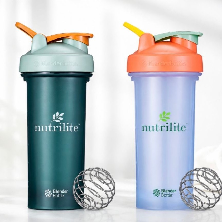 ของแท้ 💯 ใหม่ แก้วเชคโปรตีน blender bottle พร้อม blender ball ของแท้ Nutrilite