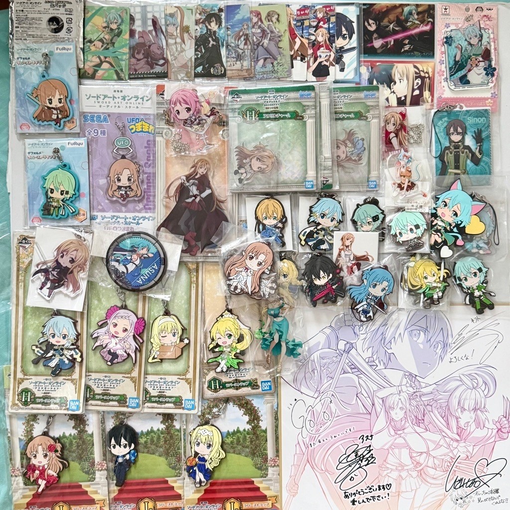New✨ Sword Art Online SAO ซอร์ทอาร์ต Kirito Asuna Sinon