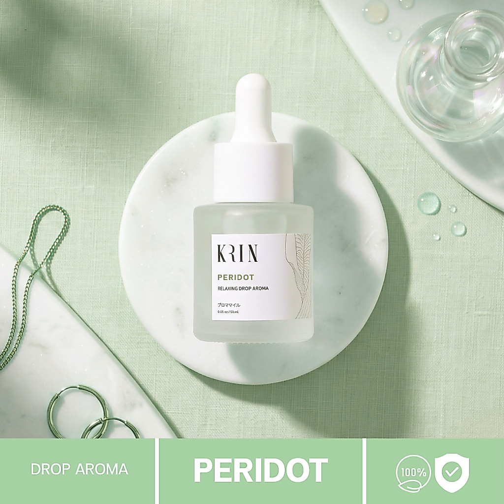Krin Relaxing Drop aroma น้ำมันหอมระเหย (Peridot)