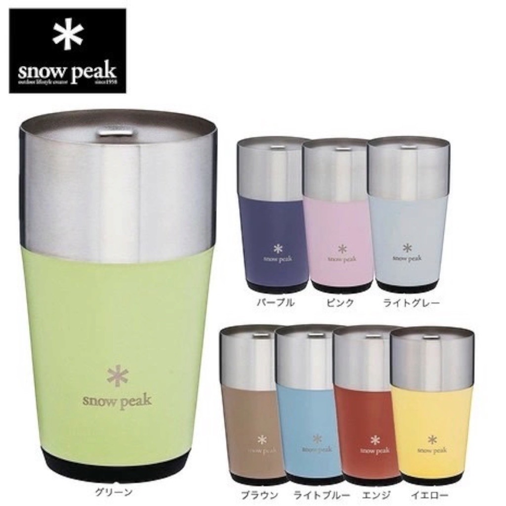 NEW 2026‼️ แก้ว Snow Peak Thermo Tumbler 470 TW-470 🚀พร้อมส่งทันที
