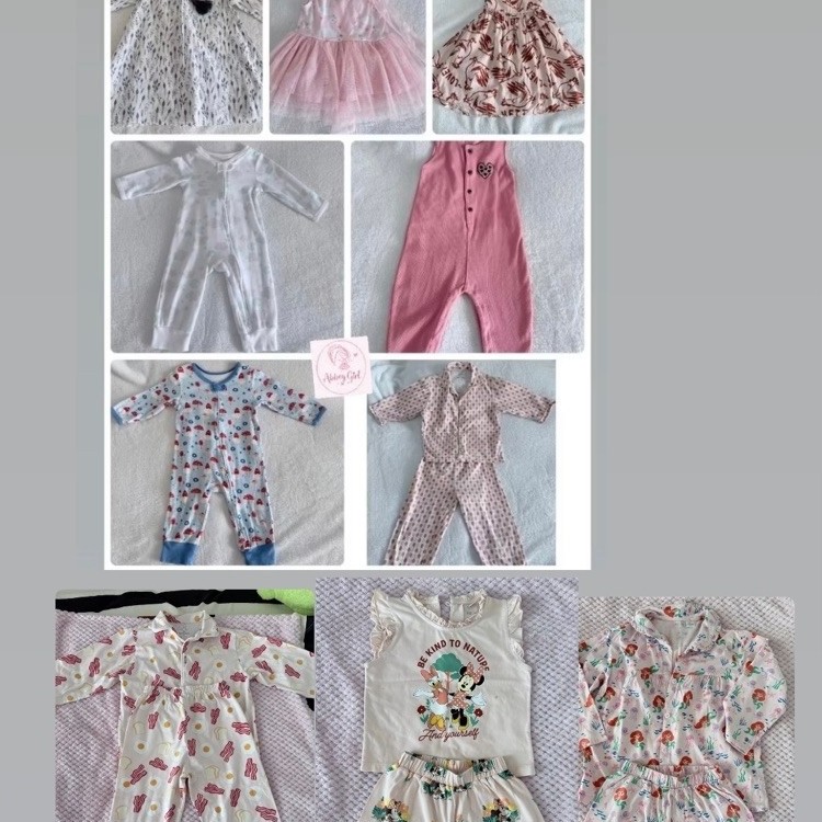 Baby Lovett BBLV มือสอง สภาพดี สภาพใช้งาน ลายน่ารัก ผ้านุ่ม ใส่สบายสำหรับเด็กหญิง