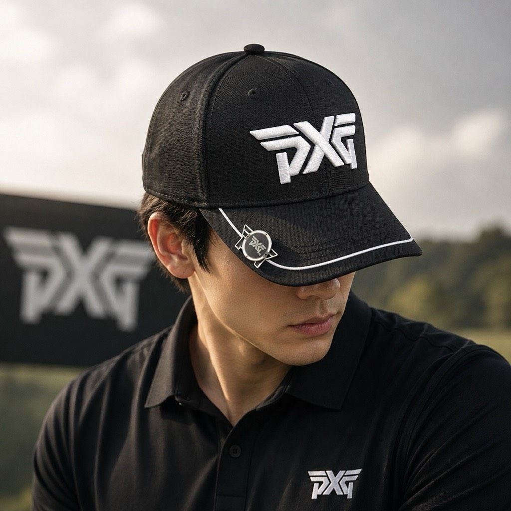 หมวกกอล์ฟ มีมาร์ค PXG Golf hat with ball marker

