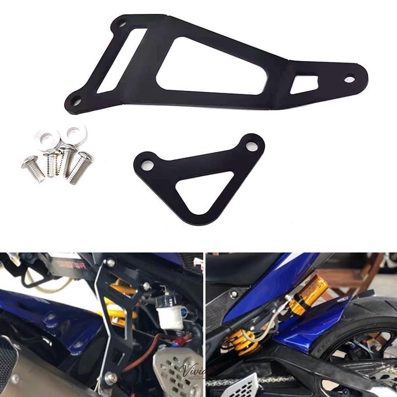 รถจักรยานยนต์ท่อไอเสียท่อแขวนวงเล็บสนับสนุนท่อไอเสียสําหรับ YAMAHA YZF R3 R25 MT-03 MT-25 MT03 MT25 
