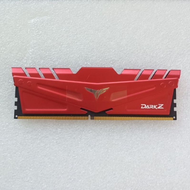 แรม มือสอง RAM DDR4 16 GB (3200 MHz) Team Dark- Z red สภาพดี พร้อมส่ง