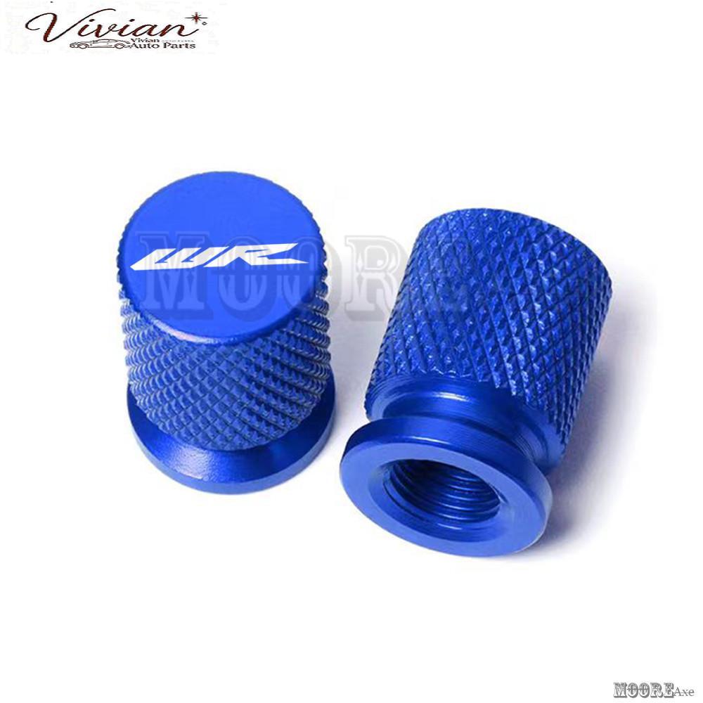 2pcs ยางวาล์วหมวกสําหรับ YAMAHA WR155 WR155R ดัดแปลงครอสโอเวอร์ล้อยางวาล์ว Caps Airtight ครอบคลุม QM