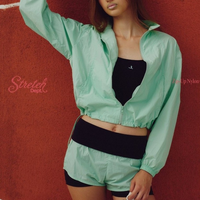 when.we.stretch - Stretch Dept Zip-Up Nylon Club Jacket UPF50