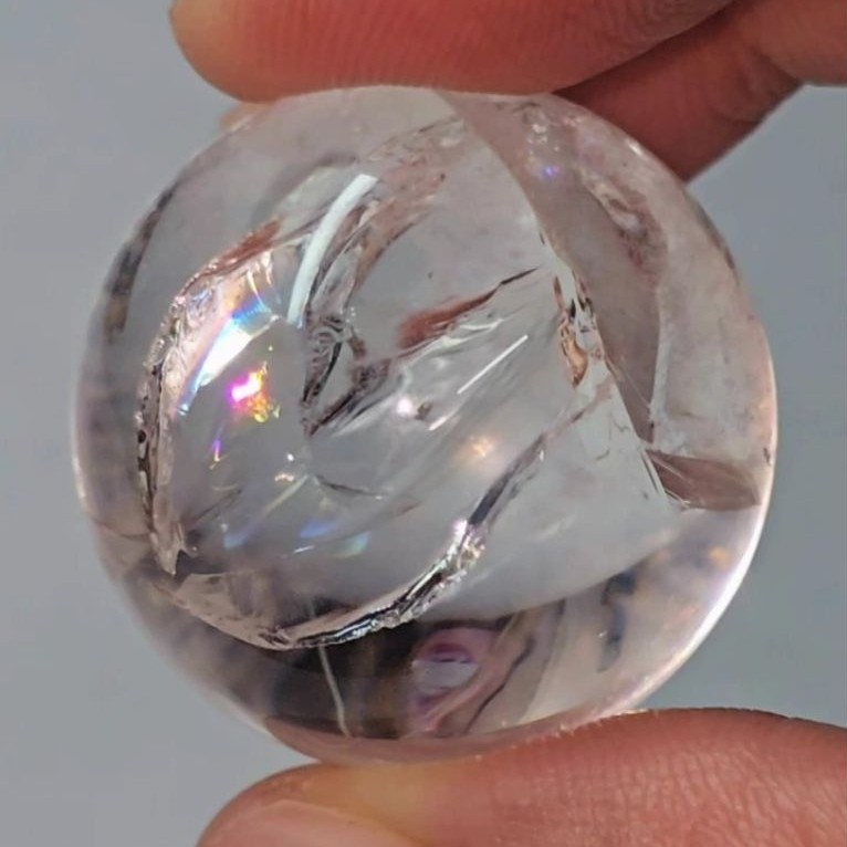 Clear quartz sphere เคลียร์ควอต