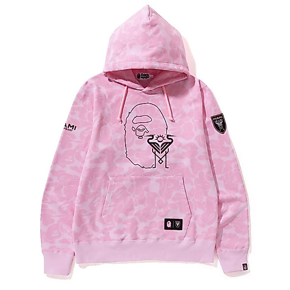 ใหม่ BAPEe เสื้อกันหนาว มีฮู้ด ลายพราง สําหรับผู้ชาย ผู้หญิง 0811