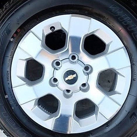 ล้อแม็กเปล่า Chevrolet Colorado ขอบ17 6รู139 ราคาต่อวง