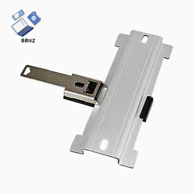 [BBNZ] 35 มม.U รูป DIN Rail Holder Universal Rail Bule Rail Fix Clamp Fastener คลิป C45 การติดตั้งไฟฟ้าท่องเที่ยว Rail Bule TH