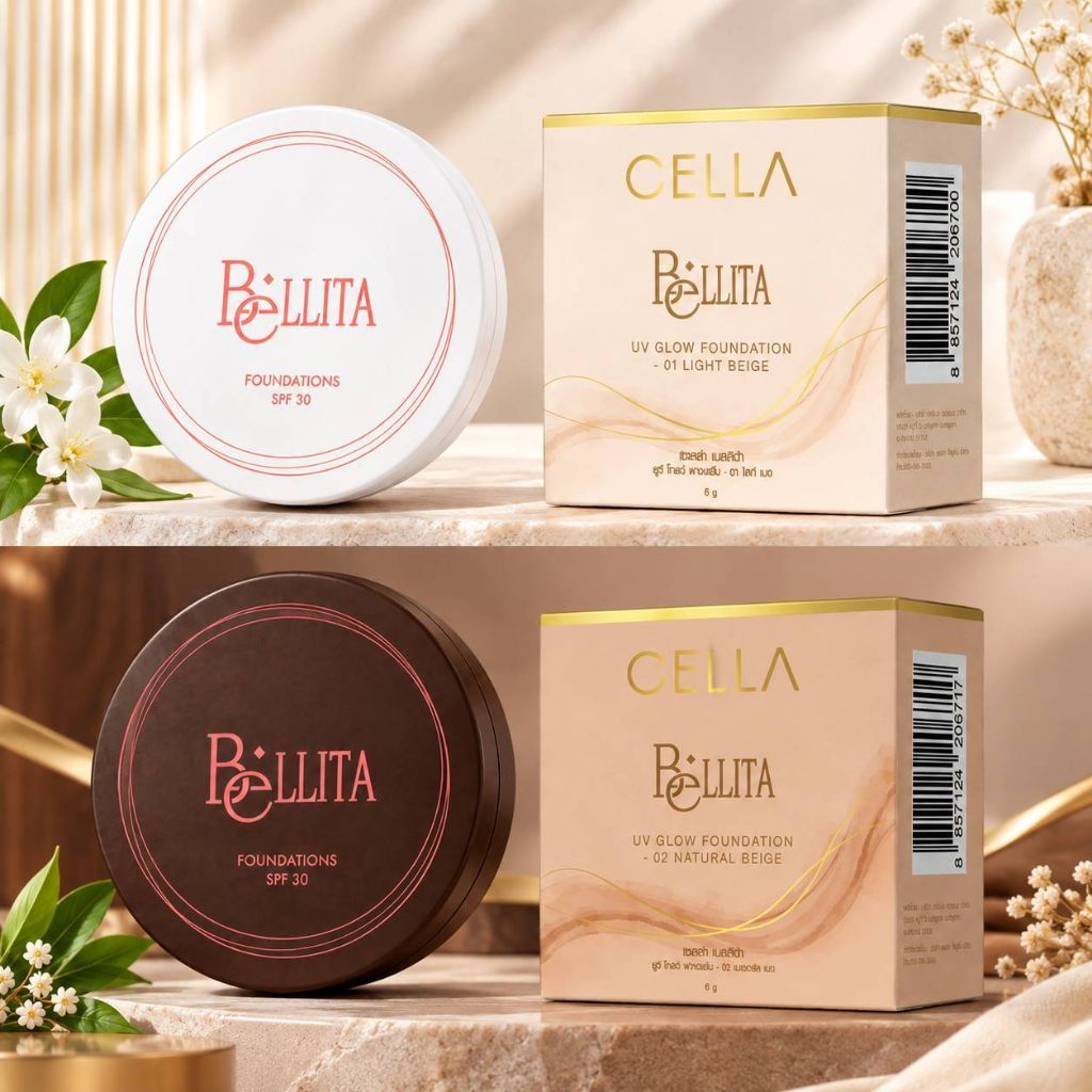 CELLA BELLITA UV GLOW FOUNDATION
