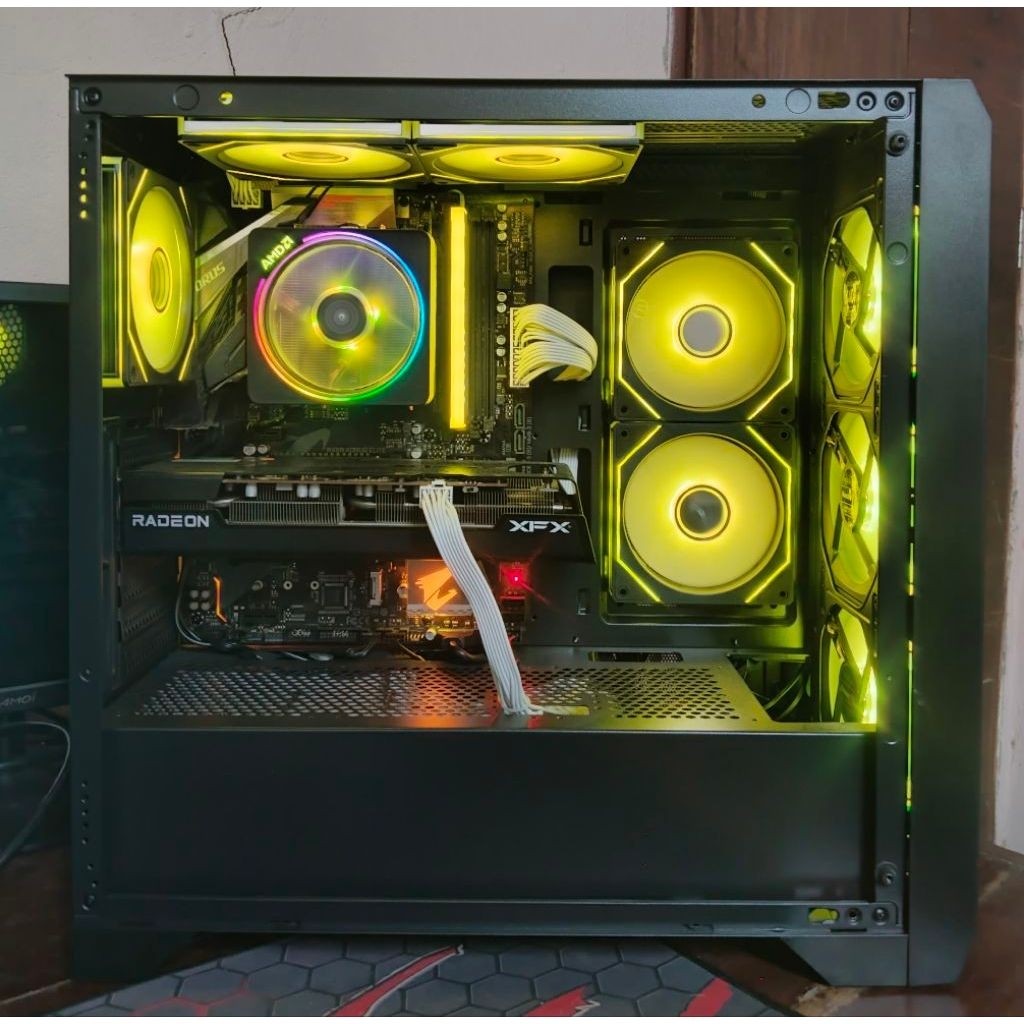 SET RYZEN 5 5600+RAM 16 GB+RX6600XT