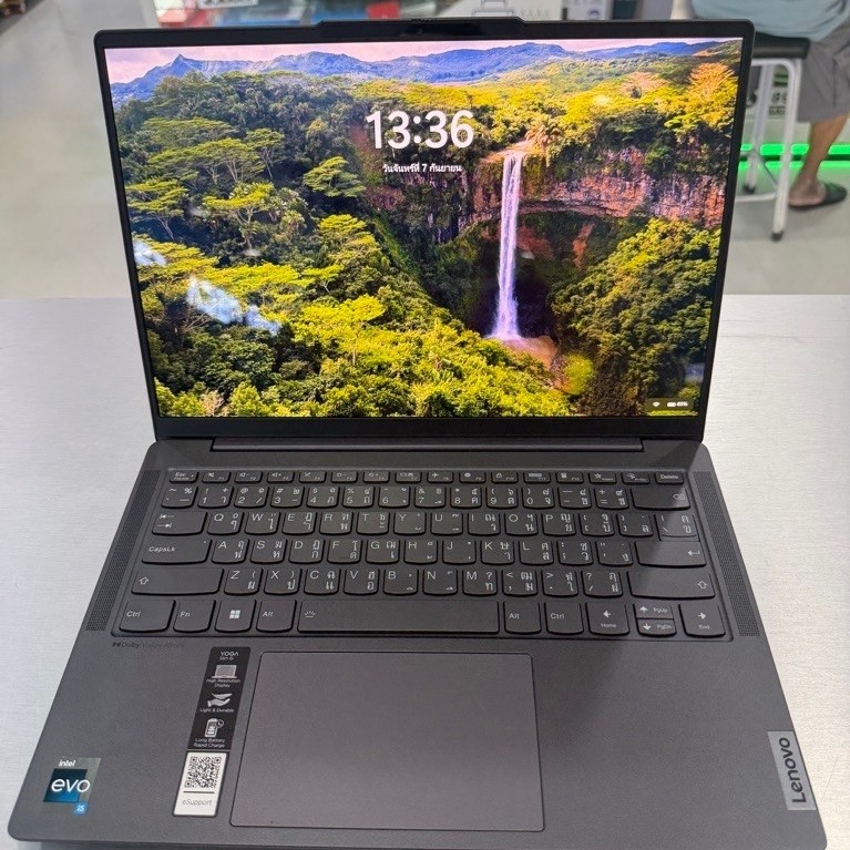 NOTEBOOK (โน้ตบุ๊ค) LENOVO YOGA SLIM6 14IRH8-83E0004RTA สภาพนางฟ้า จอOLED  ✅ประกันศูนย์ 1 ปี 1 เดือน