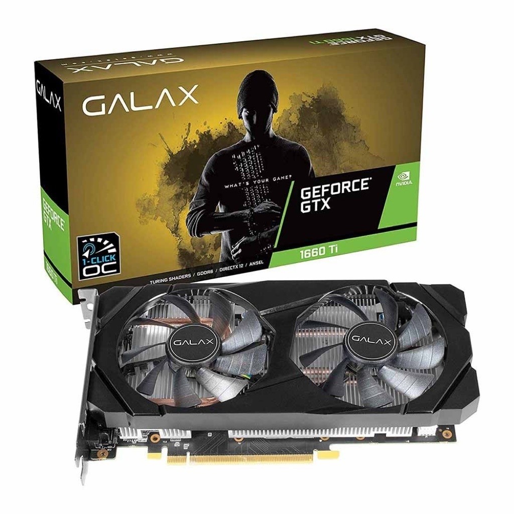 GALAX 1-CLICK OC✨GTX1660Ti✨‼️6GB‼️