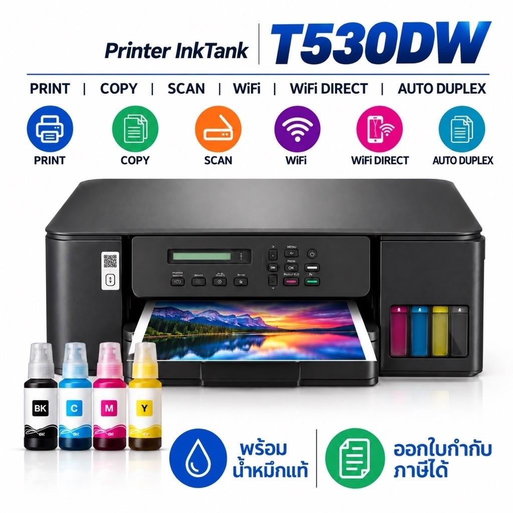 Brother DCP-T530DW INKTANK สินค้าใหม่ New