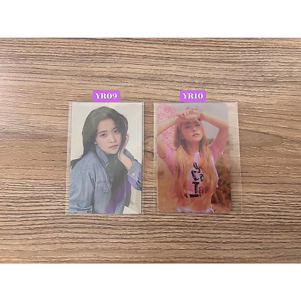 (พร้อมส่ง) การ์ด Red Velvet เยริ Yeri ของแท้ %