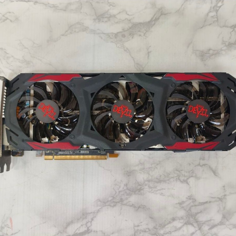 PowerColor Red Devil Radeon RX 570 4GB DDR5 256bit มือสอง