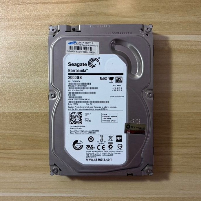 HDD SEAGATE BARRACUDA 2TB