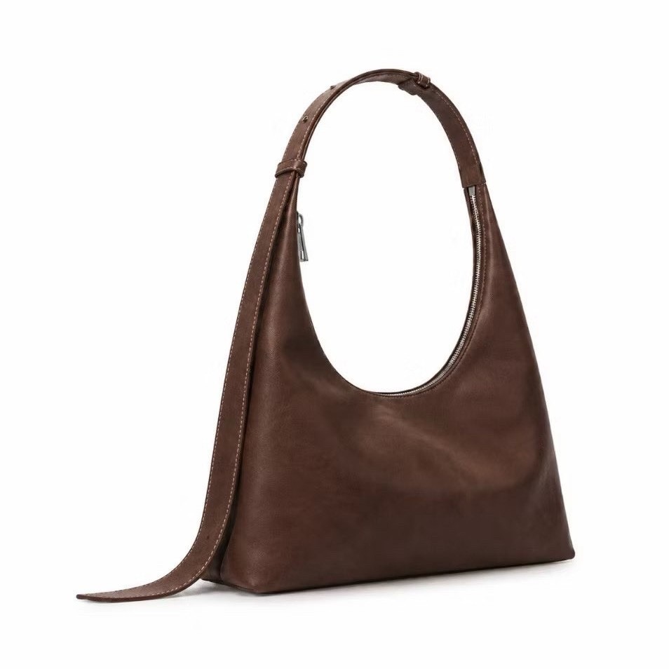 [ส่งต่อ] กระเป๋า Knackbag Hobo ไซส์ M สี Dark brown สภาพดีมาก