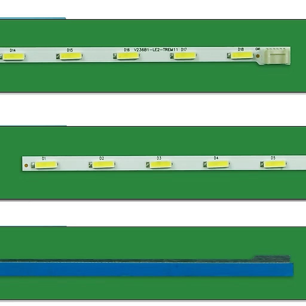 แถบไฟแบ็คไลท์ led สําหรับ LG 24TV 24TL520V-PT Skyworth 24E600E 24E510E V236B1-LE2-TREM11 V236BJ1-LE2 LCD 1 ชิ้น