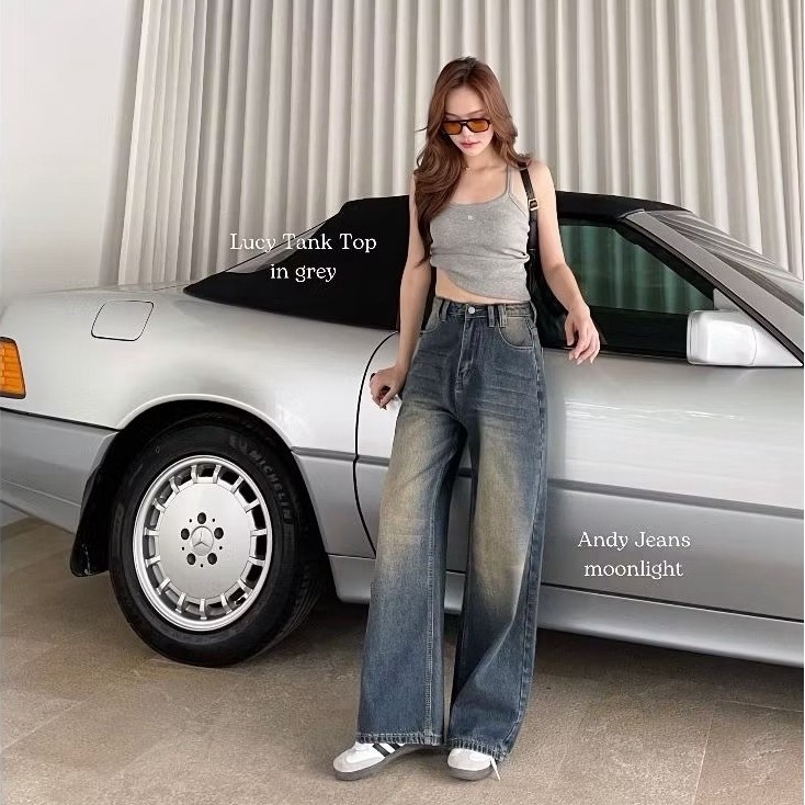(Used L moonlid) Riley.apparels - Andy Jeans 7006
