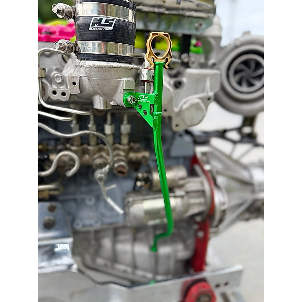 🔰หลอดก้านวัดนำ้มันเครื่องอลูมิเนียม เม้งซัง🏎️💥MS Thailand⚙️ ตรงรุ่น ดีแมกเก่า/เชฟเก่า/U3/U4/1.9/2.2/