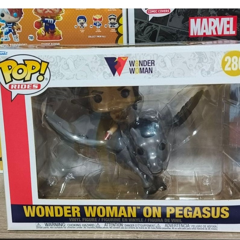 Funko Pop! : Wonder Woman - Wonder Woman on Pegasus [ กล่องสินค้า - 7/10 ]