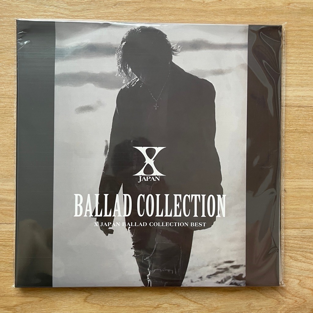 (พร้อมส่ง ) แผ่นเสียง X JAPAN Ballad Collection ,Vinyl ,รวมเพลง มือหนึ่ง*มุมปกบนซ้ายแอ่นนิด