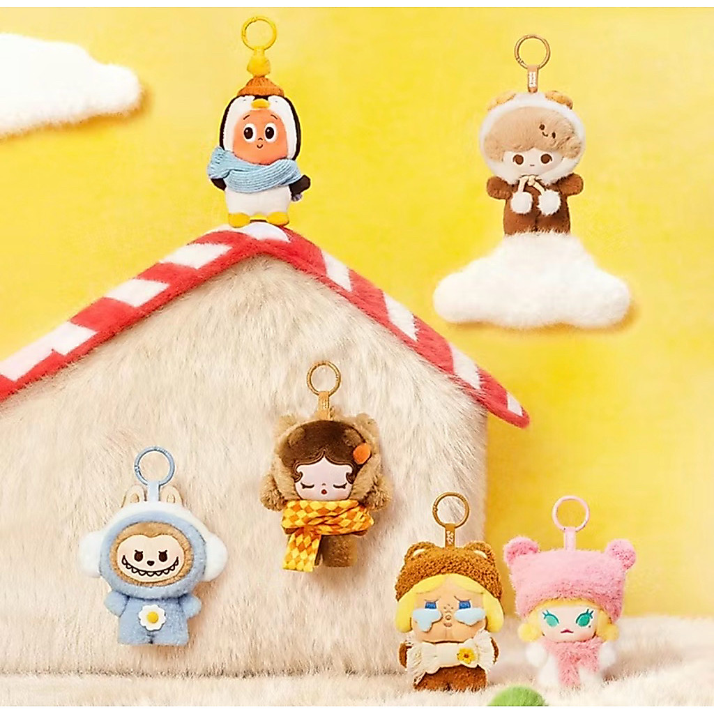 POPMART POPBEAN Fluffy & Cozy Series-Plush Pendant