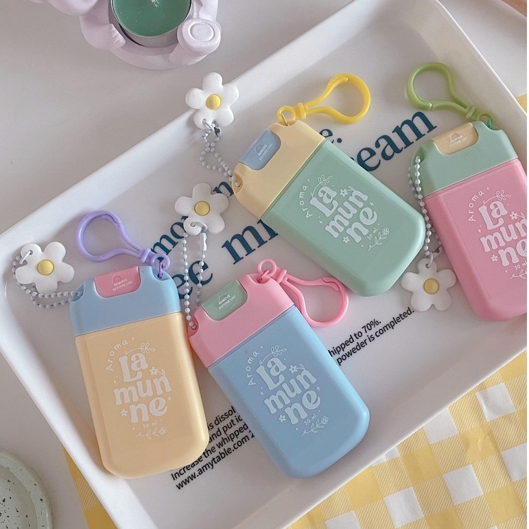 (พร้อมส่ง) Lamun.ne (ละมุนเน่) Alcohol spray 30 ml. สเปรย์แอลกอฮอล์ moisturizer & cleanser hand spray 77%