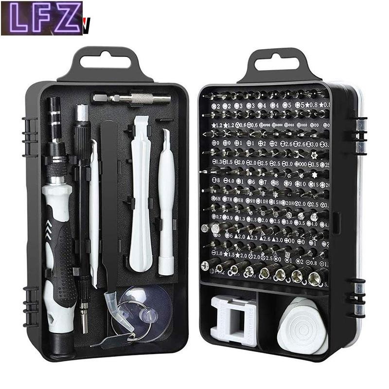 LFZ ชุดไขควงอิเล็กทรอนิกส์ 115 in 1 สําหรับซ่อมแซมคอมพิวเตอร์