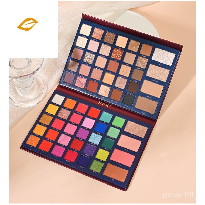 68ชุดอายแชโดว์สี cos ชุดแต่งหน้าเวที ชุดแต่งหน้าประกายมุก คอนทัวร์ ไฮไลท์ บลัชออน อายแชโดว์ ชุดออลอิ