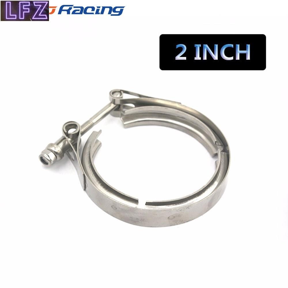 2 2.25 2.5 3 3.5 4 นิ้วอะไหล่รถยนต์ V-band ชุดแคลมป์สําหรับ Turbo, ท่อไอเสีย Turbo Downpipe Exhaust 