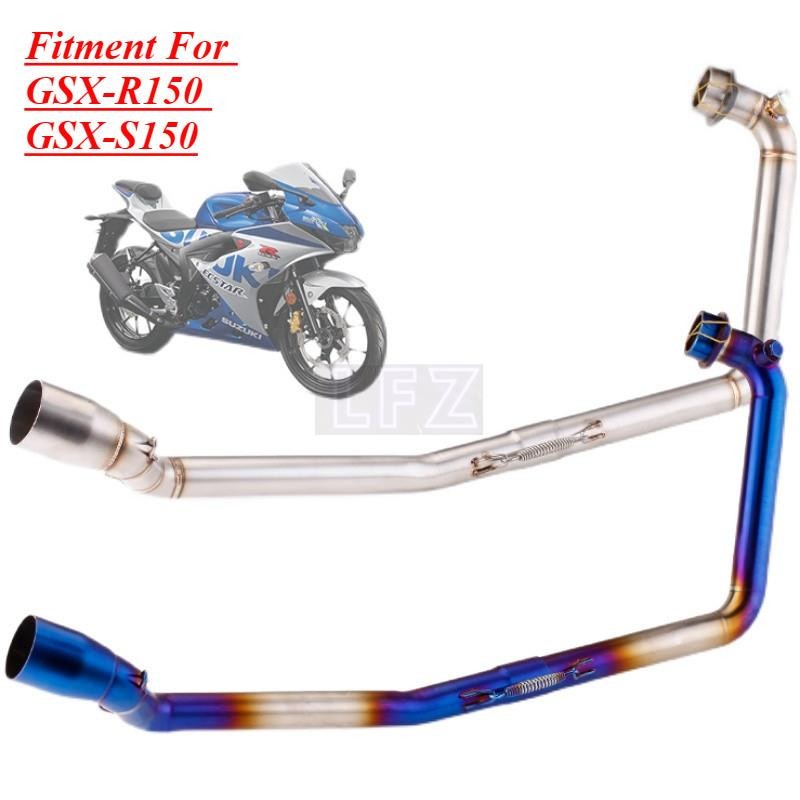Header ท่อ Fitment สําหรับ GSX-R150 GSX-S150 มอเตอร์การปรับเปลี่ยนระบบไอเสีย