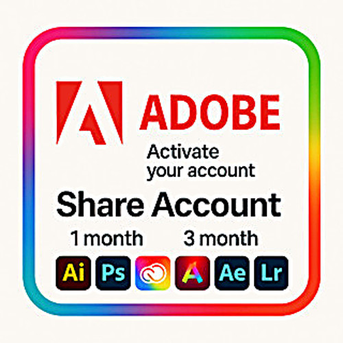 ADOBE Creative Cloud - ใช้งานได้จริง All Apps ของแท้💯