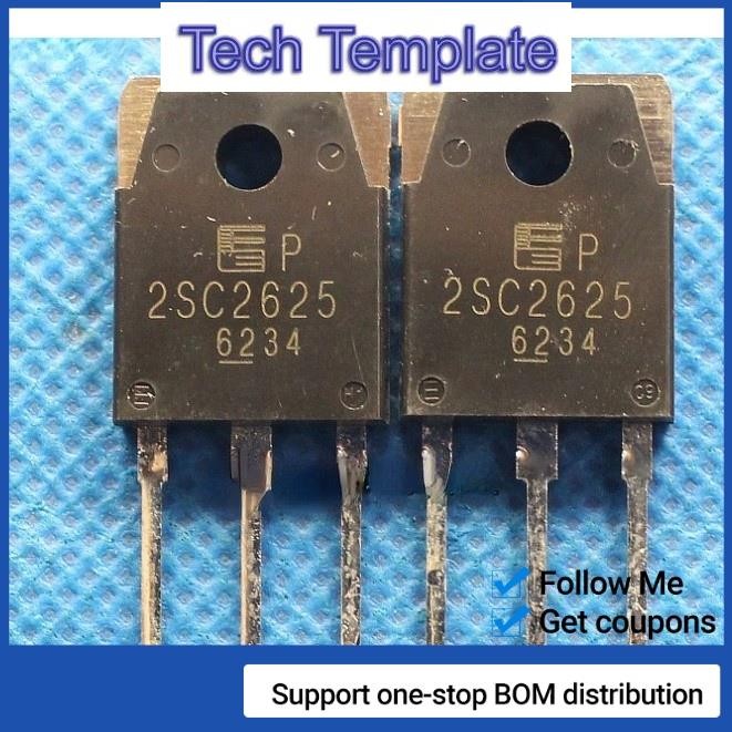 ทรานซิสเตอร์พาวเวอร์ 2SC2625 C2625 TO247 450V 2A 10 ชิ้น