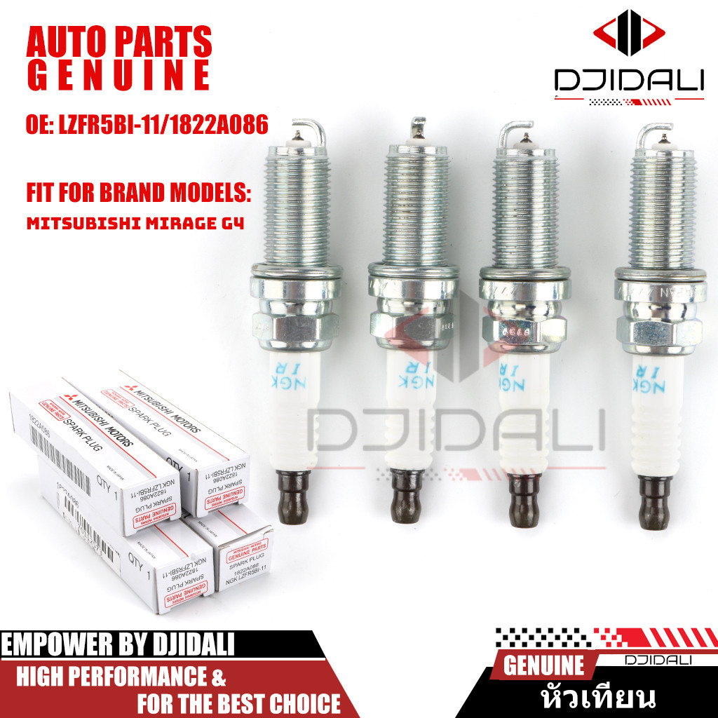 หัวเทียน Iridium1822A086 / NGK LZFR5BI-11 สําหรับ Mitsubishi Mirage G4 Attrage Xpander Hatchback Lan