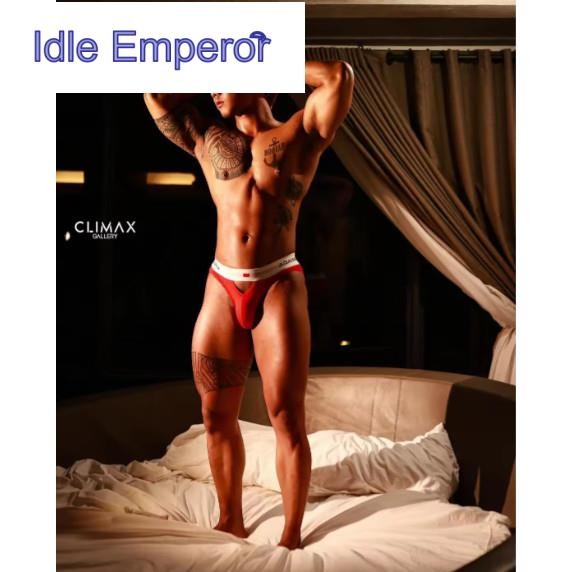 ADANNU ชุดชั้นในชาย เซ็กซี่ Jockstrap กางเกง cuecas และ thong ตาข่าย จากผ้าฝ้าย