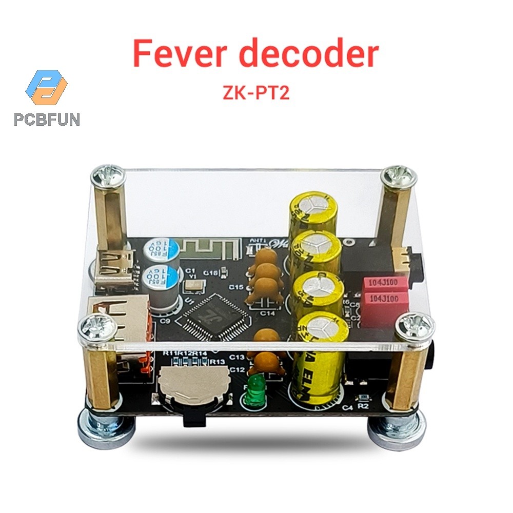 Pcbfun ZK-PT2 Lossless Fever HIFI บอร์ดรับสัญญาณเสียงบลูทูธ 5.1