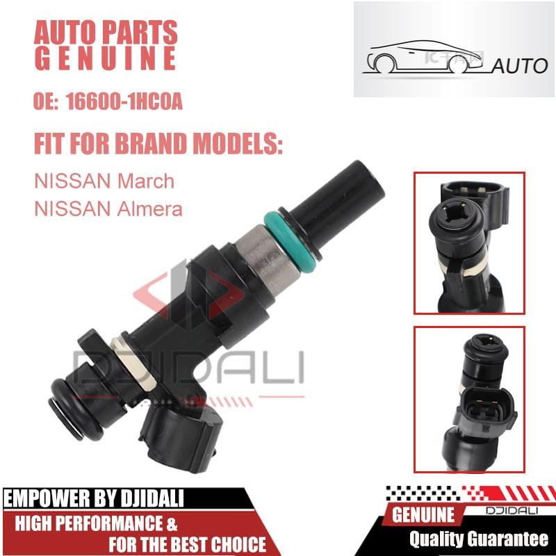 หัวฉีดหัวฉีดเชื ้ อเพลิง 16600-1HC0A สําหรับ NISSAN มีนาคม 2010-2020/ Almera 2011-2020 166001Hc0a