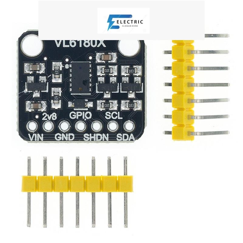 L6180 Vl6180X ออปติคอลเซนเซอร์โมดูลสําหรับ Arduino I2C Interface 3.3V 5V