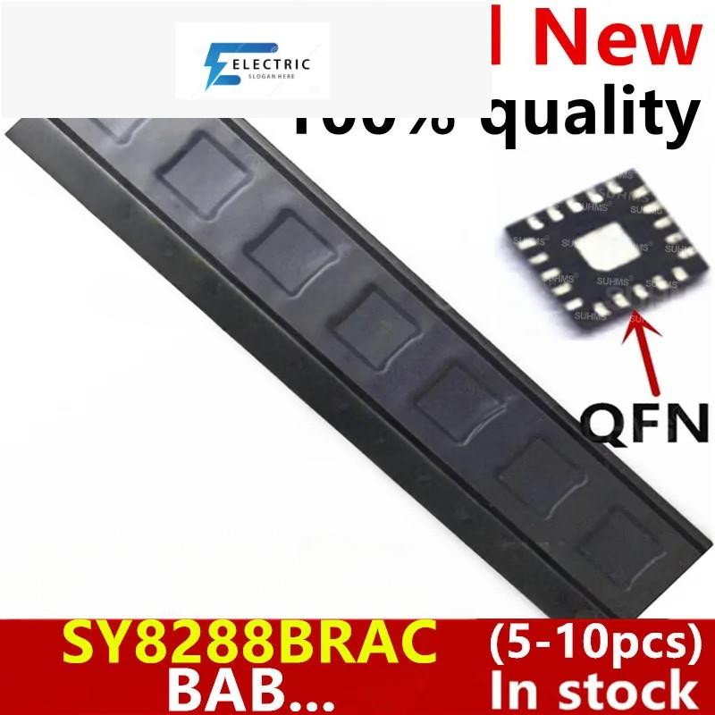 (5-10ชิ้น) 100% ใหม่ SY8288BRAC SY8288B SY8288 (BAB5ZA BAB5ZD BAB...) ชิปเซ็ต QFN-20