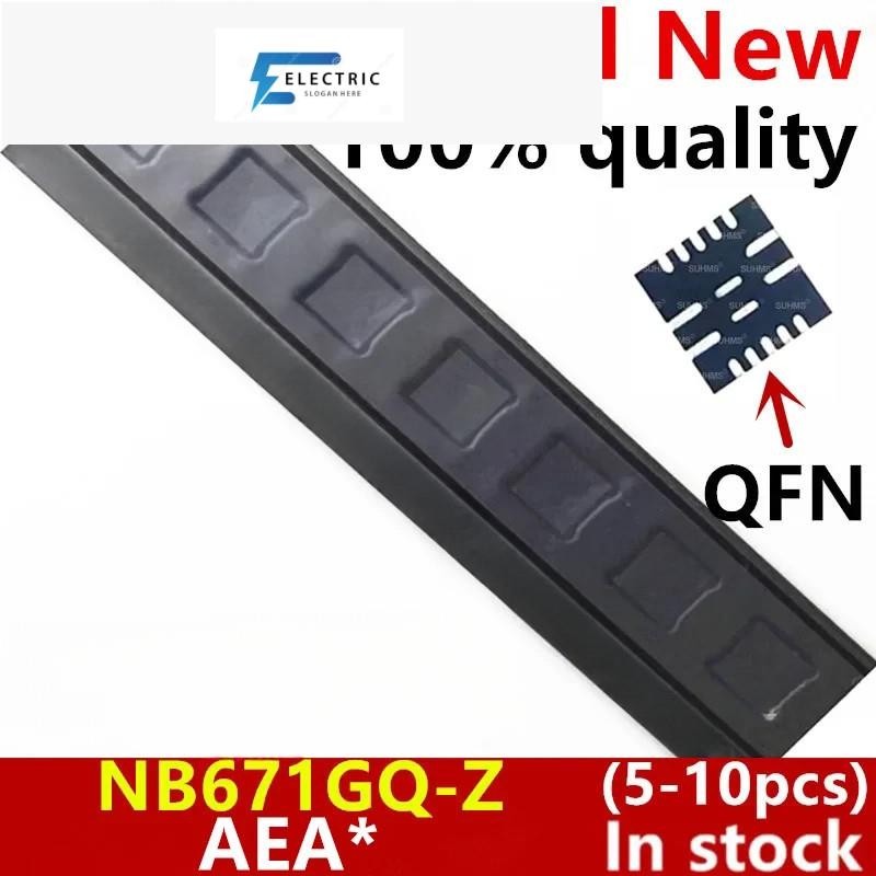 (5-10ชิ้น) ใหม่ 100% NB671GQ-Z NB671GQ NB671 AEAD AEA.. ชิปเซ็ต QFN-16