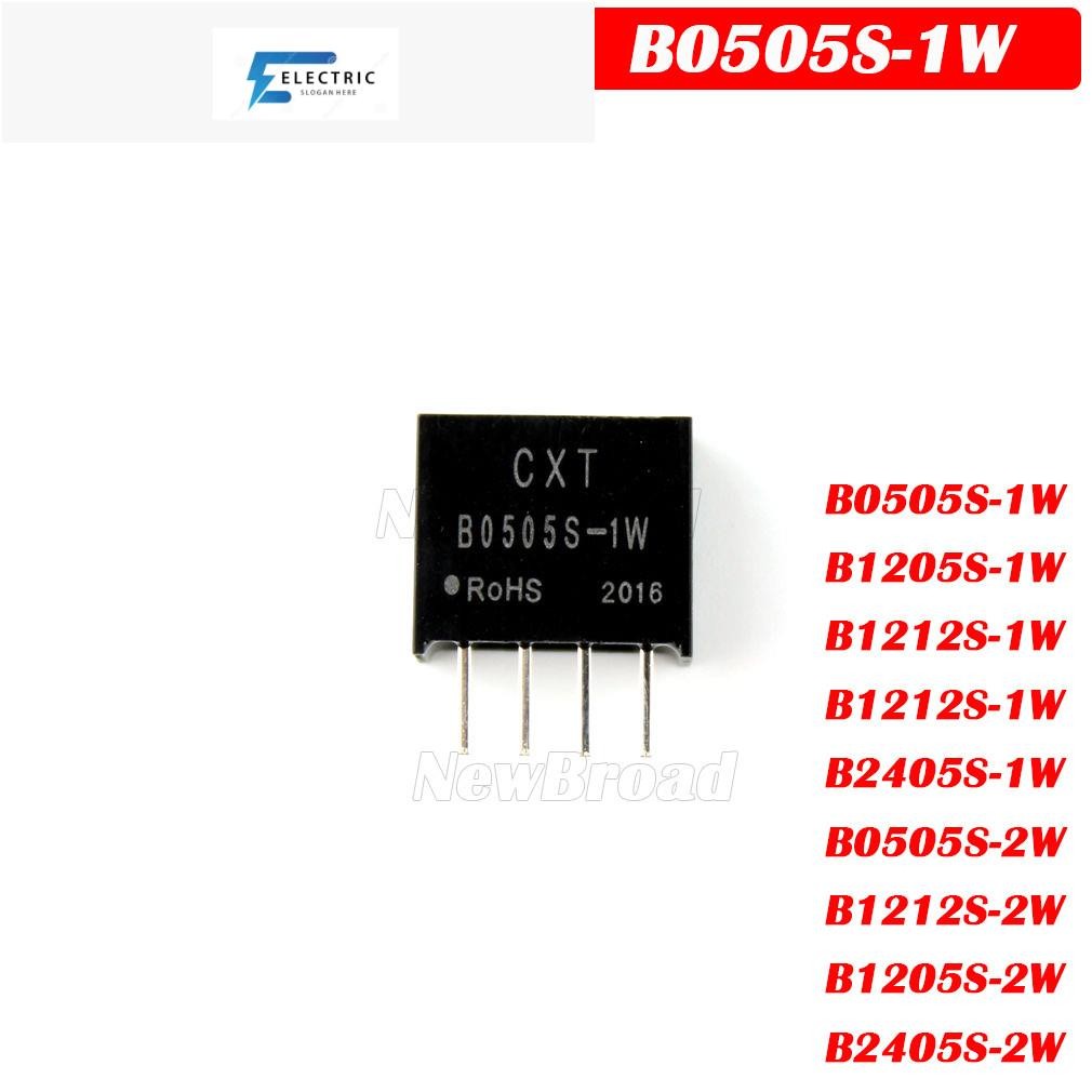 1W 2W series power โมดูล converter B0505S-1W B1205S-1W B1212S-1W B12S-1WR2 B2405S-1W B0505S-2W B12S-