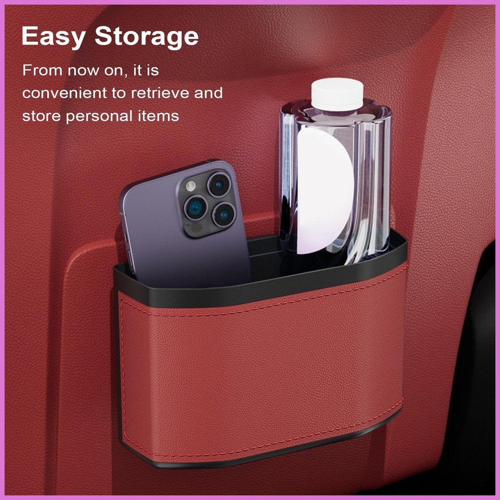 ถังขยะสําหรับรถยนต์อัตโนมัติขยะ Organizer พร้อม Touch Light Travel Waste Organization Solution สําหร