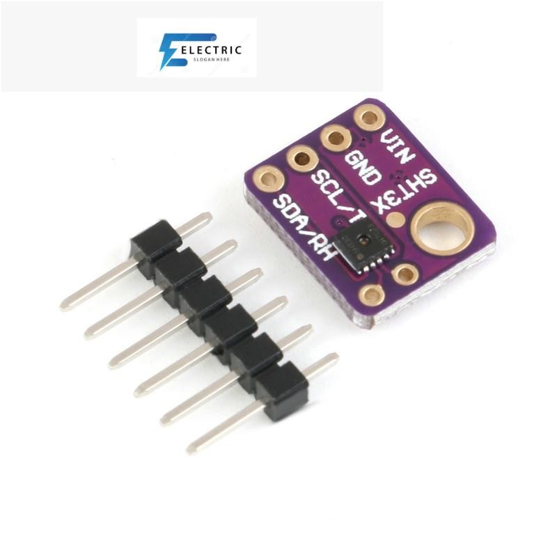 โมดูลเซนเซอร์วัดอุณหภูมิความชื้นดิจิตอล sht 30 iic i 2 c interface 3 . 3 v gy - sht30 - d GY-SHT30-D