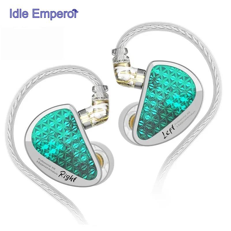 Kz AS16 PRO 8BA ชุดหูฟังอินเอียร์ 8 สมดุล เสียงคุณภาพสูง HiFi AS10 ZS10PRO ZSX